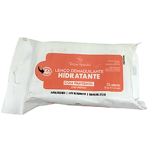 Lenço Demaquilante Hidratante com Pantenol Toque Special TS5503006