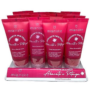 Sabonete Líquido Skin Fruit Abacate e Pitaya Mia Make 511 - Box c/ 12 unid