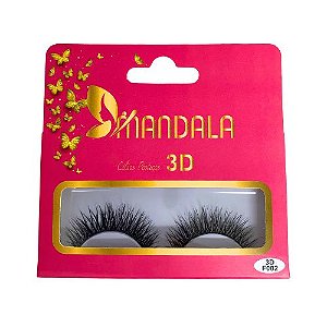 Cílios Postiços 3D F002 Mandala MC014