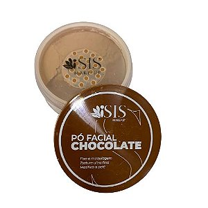 Pó Facial Chocolate Isis Make-Up IS084