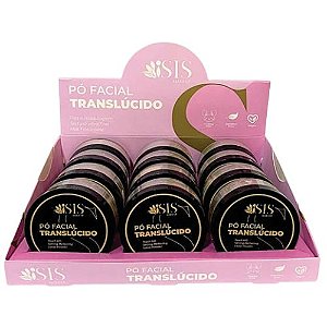 Pó Facial Translúcido Rosado Isis Make-Up IS022 - Box c/ 12 unid