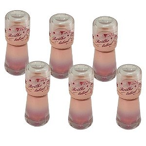 Brilho Labial Toque Especial TS01018 - Kit c/ 06 unid
