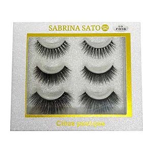 Cílios Postiços 5D-F016 Sabrina Sato - SS-724 - Caixa c/ 03 pares