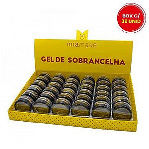 Gel para Sobrancelha Mia Make 1176 – Box c/ 36 unid