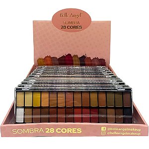 Paleta de Sombras Matte Belle Angel B013-1 - Box c/ 12 unid