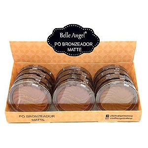 Pó Bronzeador Matte Belle Angel B003 - Box c/ 12 unid