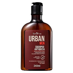 Shampoo Antiqueda Urban Men Farmaervas