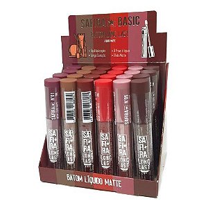 Batom Líquido Matte Long Last Safira – Box c/ 24 unid