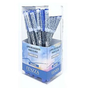 Lápis Delineador para Olhos Azul Fenzza FZ14006 – Box c/ 24 unid