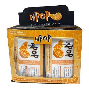 Lenço Demaquilante com Vitamina C Dapop DP2020 - Box c/ 12 unid