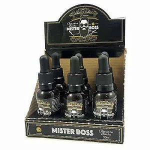 Óleo para Barba Mister Boss Safira – Box c/ 06 unid