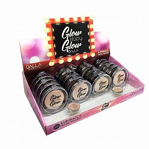 Pó Iluminador Facial Pocket Glow Baby Glow Dalla Makeup DL0406 - Box c/ 20 unid