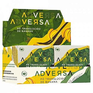 Pó Translúcido de Banana Vegano Adversa AD107 – Box c/ 06 unid