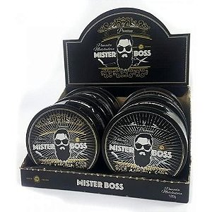 Pomada Modeladora Mister Boss Safira – Box c/ 06 unid