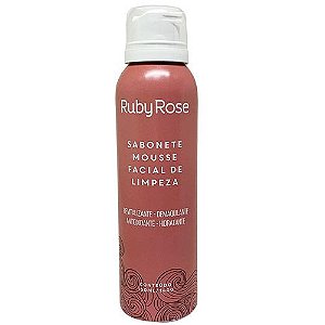Sabonete Mousse Facial de Limpeza Frutas Vermelhas Ruby Rose HB-321