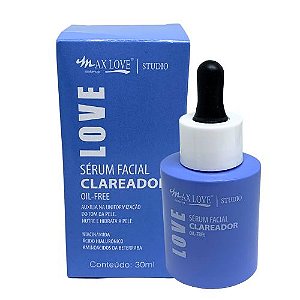 Sérum Facial Clareador Oil-Free Max Love