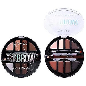 Paleta de Sobrancelha e Sombra Eyebrow Vivai 4016.9.1