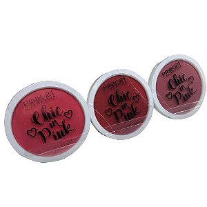 Blush Chic in Pink Cor A 01 ao 03 Pink 21 Cosmetics CS2355 – Kit c/ 03 unid