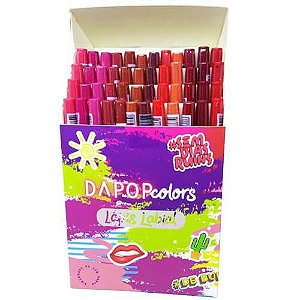 Lápis Labial Dapop Colors HB98506 – Box c/ 48 unid