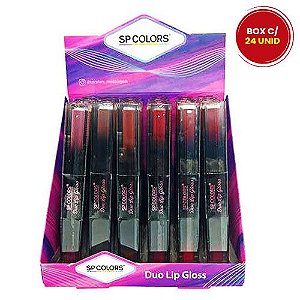 Batom Duo Lip Gloss SP Colors SP191 – Box c/ 24 unid