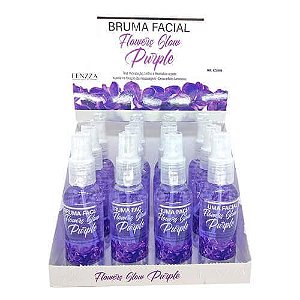 Bruma Facial Flowers Glow Purple Fenzza FZ33015 – Box c/ 12 unid