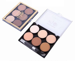 Paleta de Contorno Matte Nude Perfeito Vivai 1058