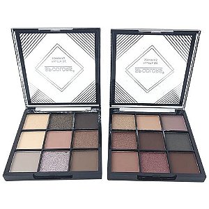 Paleta de Sombras 09 cores SP Colors SP022