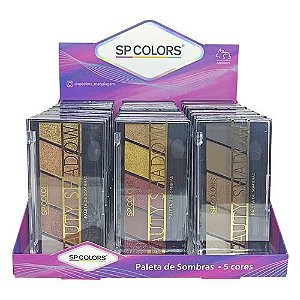 Paleta de Sombras Beauty Shadow SP Colors SP159 – Box c/ 24 unid