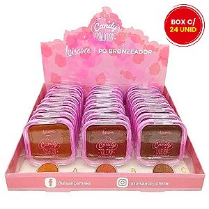 Pó Bronzeador Candy Collection Luisance L671 – Box c/ 24 unid