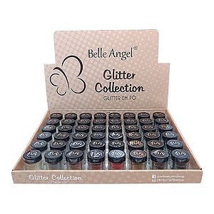 Glitter em Pó Collection Belle Angel T024 – Box c/ 48 unid