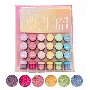 Pigmento Perolado Candy Collection Dapop DP2106 - Box c/ 24 unid