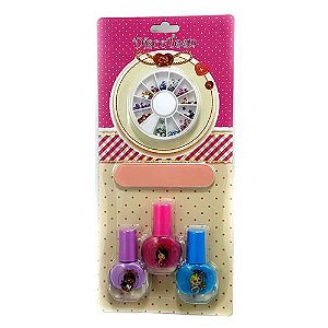 Kit Manicure Infantil Disco Teen HB94737 – Kit c/ 06 unid