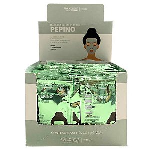 Máscara Facial Peel Off Pepino Max Love - Box c/ 60 unid