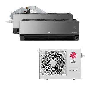 Ar Condicionado Multi Inverter LG 36.000 BTUS Q/F 220V (+1x Cassete 4 Vias 12.000 BTUS +2x Art Cool  18.000 BTUS)