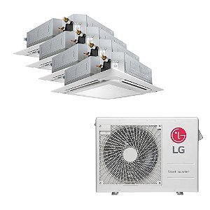 Ar Condicionado Multi Inverter LG 36.000 BTUS Q/F 220V (+4x Cassete 4 Vias 9.000 BTUS)