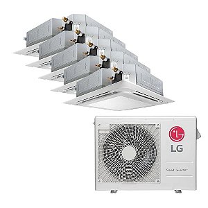 Ar Condicionado Multi Inverter LG 36.000 BTUS Q/F 220V (+3x Cassete 4 Vias 9.000 BTUS +2x Cassete 4 Vias 12.000 BTUS)