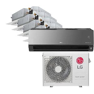 Ar Condicionado Multi Inverter LG 36.000 BTUS Q/F 220V (+4x Cassete 4 Vias 9.000 BTUS +1x Art Cool  18.000 BTUS)