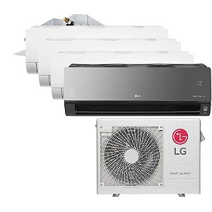 Ar Condicionado Multi Inverter LG 36.000 BTUS Q/F 220V +1x Cassete 4 Vias 9.000 BTUS (+3x High Wall  9.000 BTUS +1x Art Cool 18.000 BTUS)