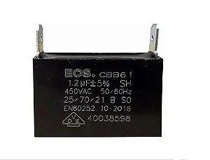 CAPACITOR PERMANENTE QUADRADO 1,5 UF/MFD - 250/380/440/450V