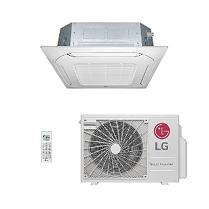 Ar-Condicionado Split Cassete 4 Vias Inverter LG WI-FI Conect 24.000 BTUs Quente/Frio 220V Monofásico