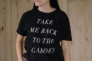 Camiseta T-shirt Unissex TAKE ME BACK - Preta