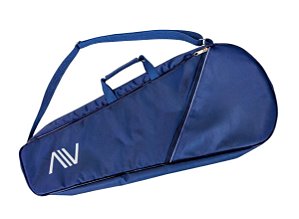 Raqueteira Capa para 2 Raquetes de Tênis de Quadra AZUL