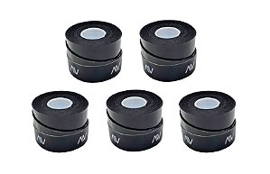 Overgrip Premium Bravo para Tenis de Quadra, Beach Tennis e Pádel - 5 Unidades