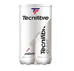 Bolas de Tênis Tecnifibre Court - Bipack 8 Unidades