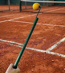 Bastão Top Spin Treinamento Batida Tênis de Quadra