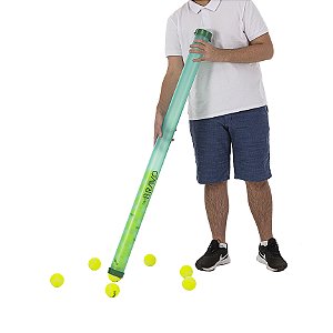 Coletor Apanhador Tubo de Bolas Tênis, Beach Tennis e Pádel 21 bolas