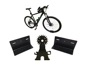Suporte para Bicicleta Parede Bike Horizontal Mtb, Speed - BravoShop Esportes