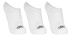 Meia Olympikus Cano Invisivel Pacote Com 3 Pares Unissex