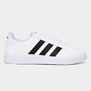 Tênis Grand Court Base Unissex Branco Adidas