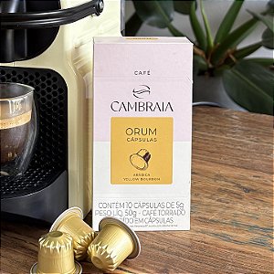 Café Cambraia Orum em Cápsulas - 10 unidades - 5g